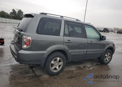 2007 Honda Pilot Exl from USA, damaged, VIN 2HKYF18767H519527